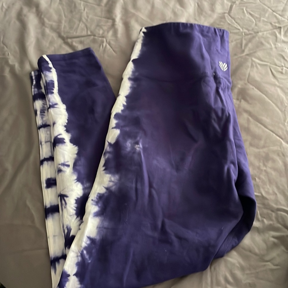 Tie dye leggings ( blue)